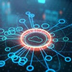 Cloud,Architecture,Platform.,Internet,Infrastructure,Concept.,Abstract,Technology,Background.,Digital