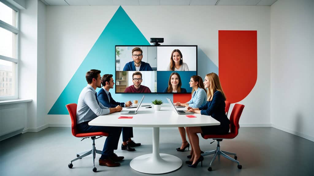 UCaaS Team video conference
