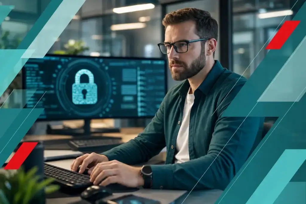 IT security professional working on cybersecurity and network management for businesses in Houston, TX.