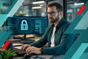 IT security professional working on cybersecurity and network management for businesses in Houston, TX.