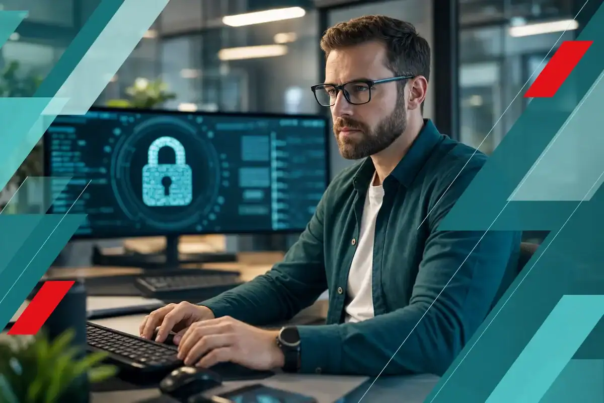 IT security professional working on cybersecurity and network management for businesses in Houston, TX.