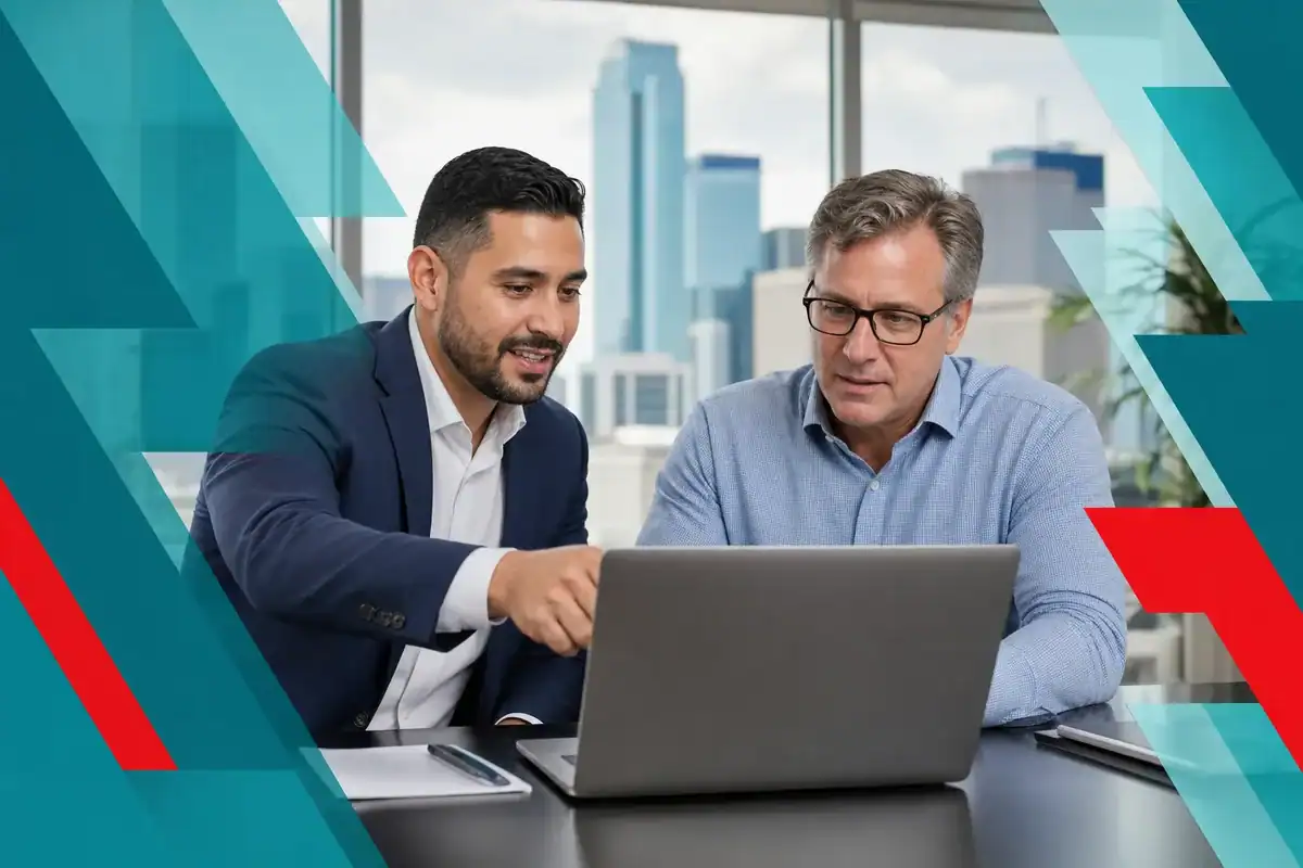 IT and telecom advisor helping a Houston business owner choose an internet provider