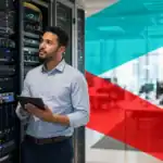 IT professional managing network servers at CNiC Solutions in Houston, TX.