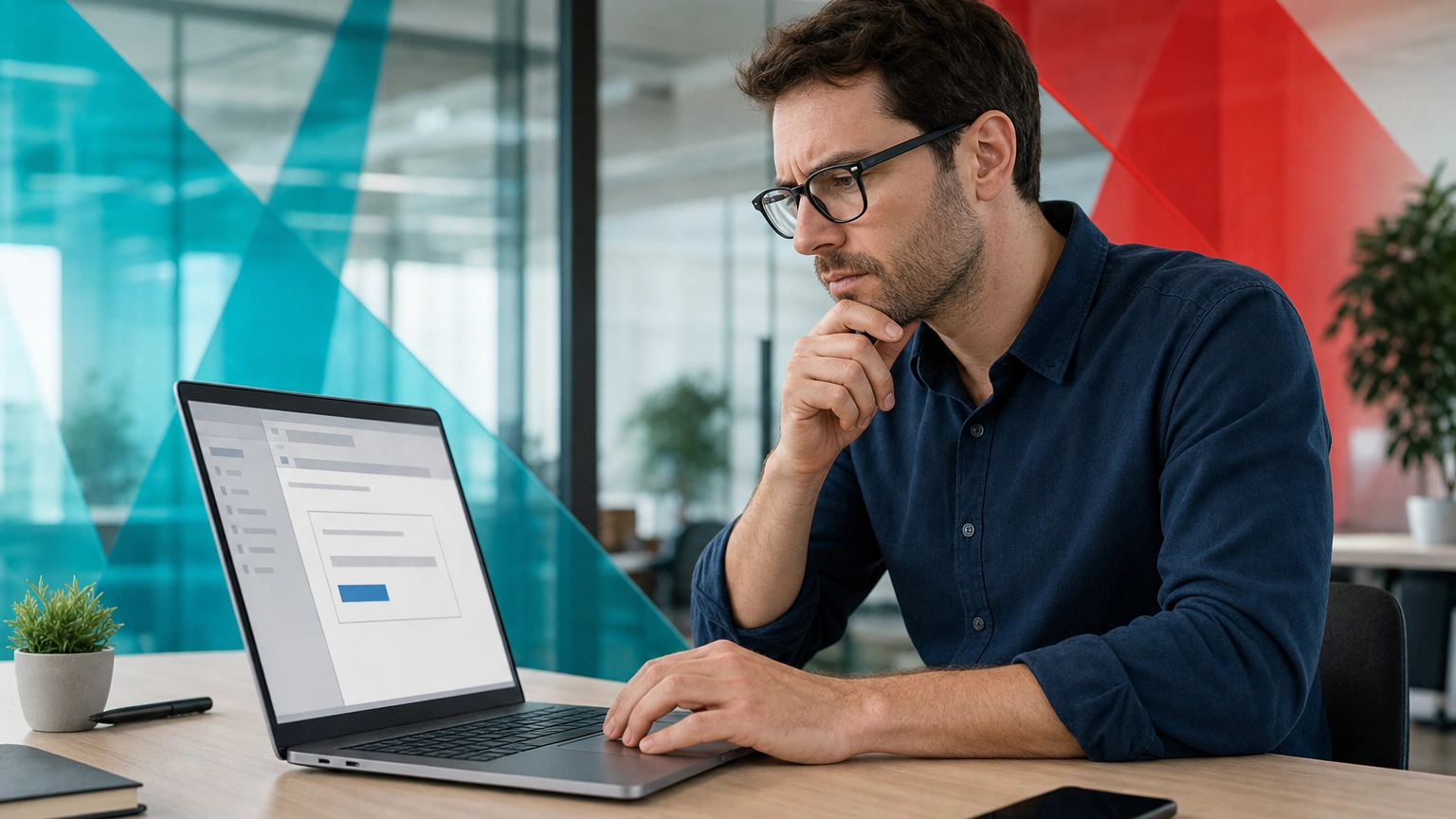 Person carefully inspecting a suspicious cloud storage email on a laptop to catch a phishing scam