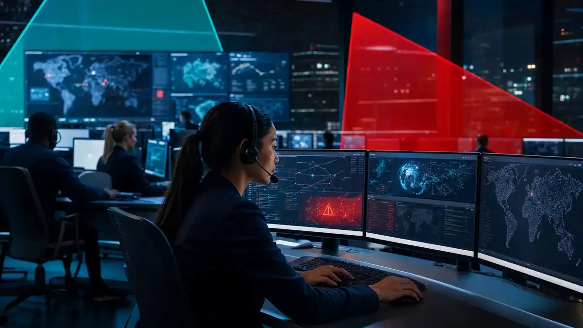 Cybersecurity monitoring and network management by CNiC Solutions in Houston, TX.